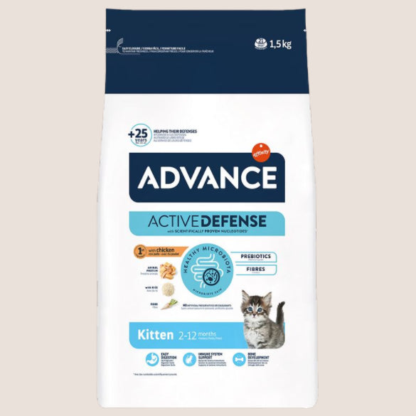 Affinity Advance Active Defense with Chicken Kitten Food Sample 100g