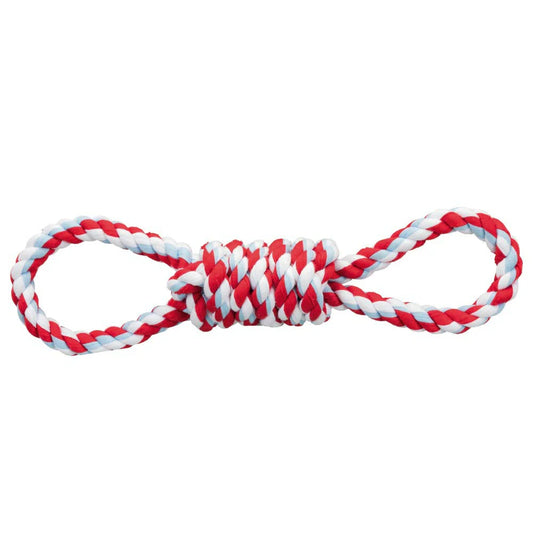 Trixie Playing Rope With 2 Hand Loops Toy For Dogs 38cm