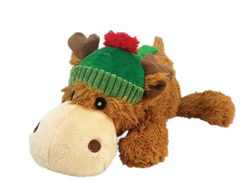 Kong Christmas Collection Holiday Cozie Reindeer Dog Toy Medium 21.8cmx10.16x5.84cm