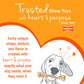 Nylabone Puppy Chew 2-in-1 Teething Freezer Bone Cloth Chew Toy Peanut Butter Flavor