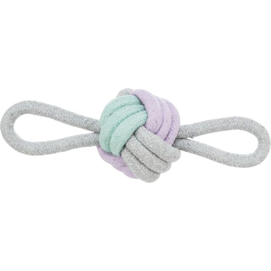 Trixie Junior Knotted Ball With Loops Toy For Dogs 9/25cm
