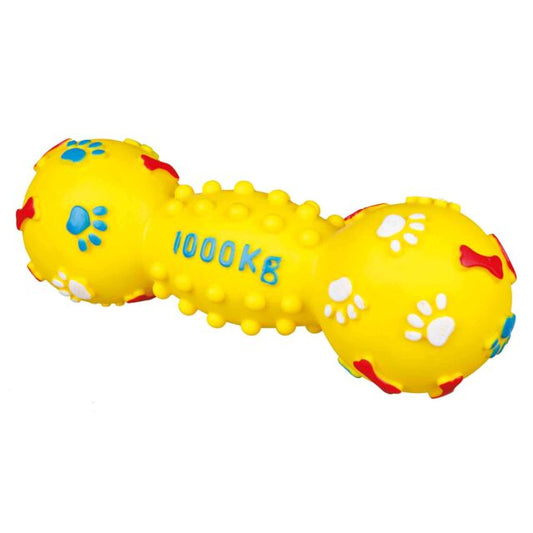 Trixie Dumbbell Vinly Squeaker Toy For Dogs