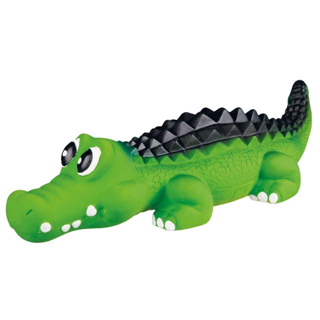 Trixie Crocodile Latex Squeaker Toy For Dogs 33cm