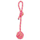 Trixie Playing Rope With Woven-in Ball Toy For Dogs 7/37cm