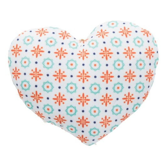 Trixie Heart Jute/Fabric Catnip Toy For Cat 8cm