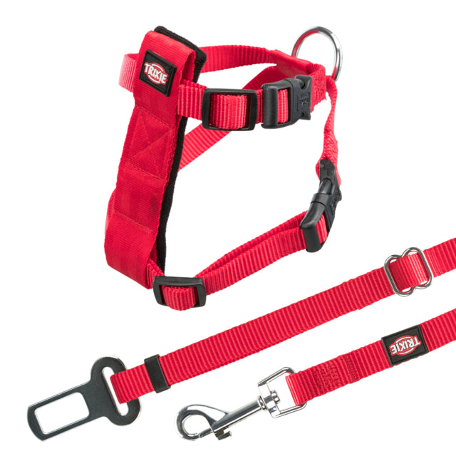 Trixie Cat Car Harness Red 20-50cm/15mm