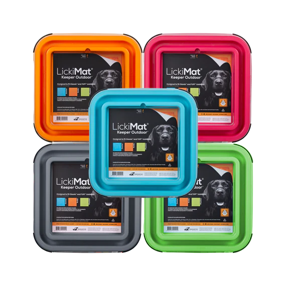 LickiMat Outdoor Keeper Designed To Fit Classic and Tuff Lickimat For Dog 31.50x5.50x31.50cm