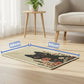 Catscart PawCanvas™ Classic Flower Power Cat Scratcher 40x60cm