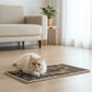 Catscart PawCanvas™ Classic Whimsical Kitty Cat Scratcher 40x60cm