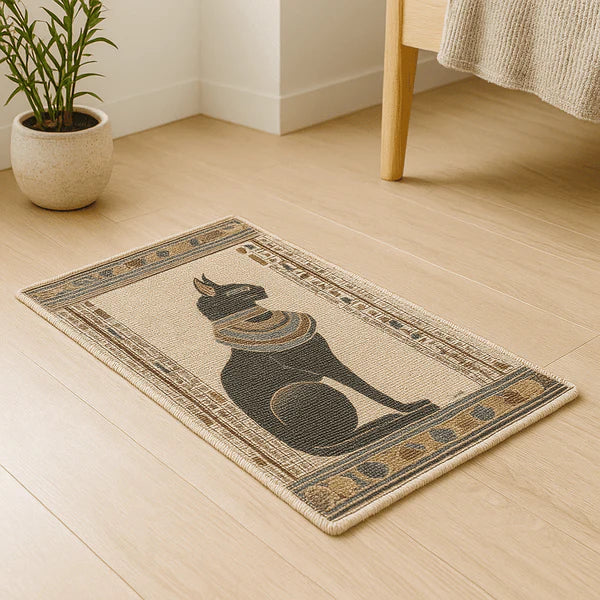 Catscart PawCanvas™ Classic Furry Pharaoh Cat Scratcher 40x60cm