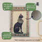 Catscart PawCanvas™ Classic Furry Pharaoh Cat Scratcher 40x60cm