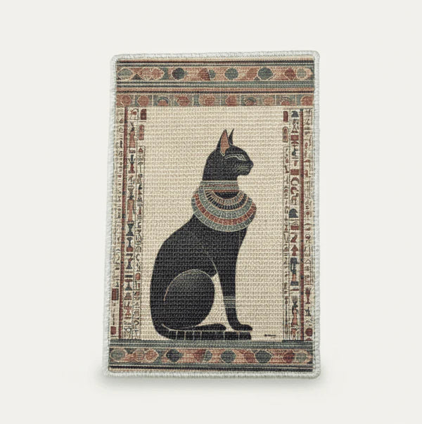 Catscart PawCanvas™ Classic Furry Pharaoh Cat Scratcher 40x60cm