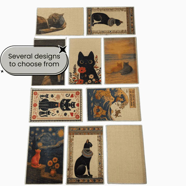 Catscart PawCanvas™ Classic Non-Printed Cat Scratcher 40x60cm