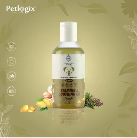 Petlogix Vegan & Cruelty Free Calming and Soothing Oil For Dog and Cat 150ml