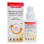 Beaphar Povidone Iodine Wound Healing Powder For Dogs Cats And Small Animals 10g