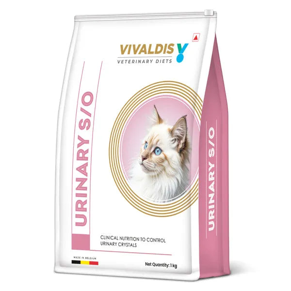 Vivaldis Veterinary Diet Urinary S/O Cat Diet Dry Food 1kg