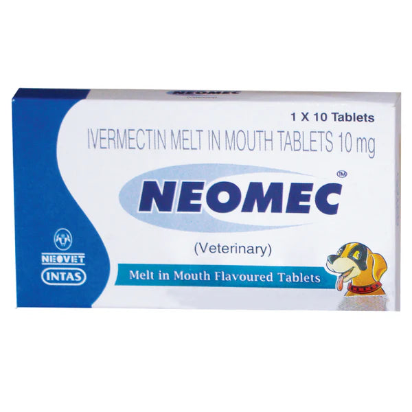 Intas Neomac Tablet For Dogs 1 x 10 Tablets