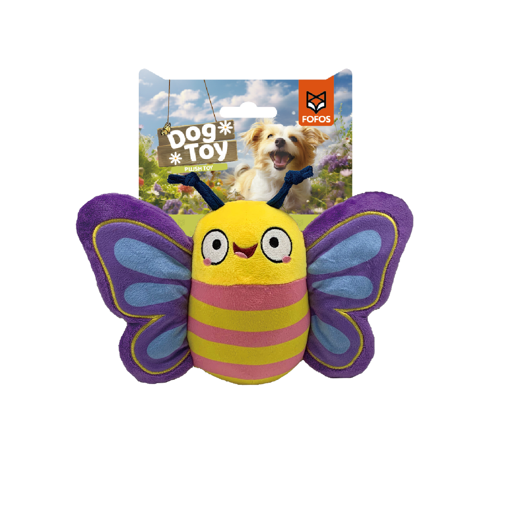 FOFOS Garden Butterfly Dog Toy 26 x 6 x 15 cm