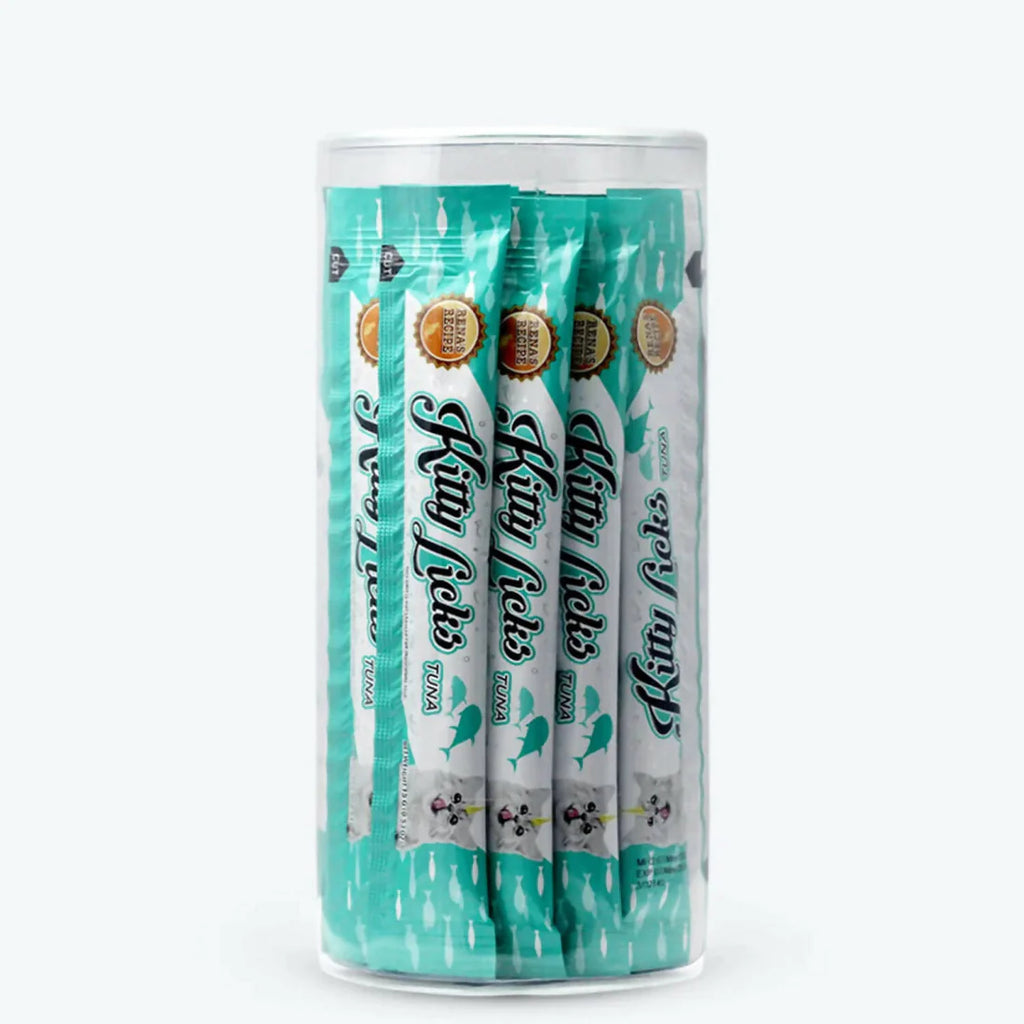 Rena's Kitty Licks Tuna Flavour Jar 15gm x 30 tubes