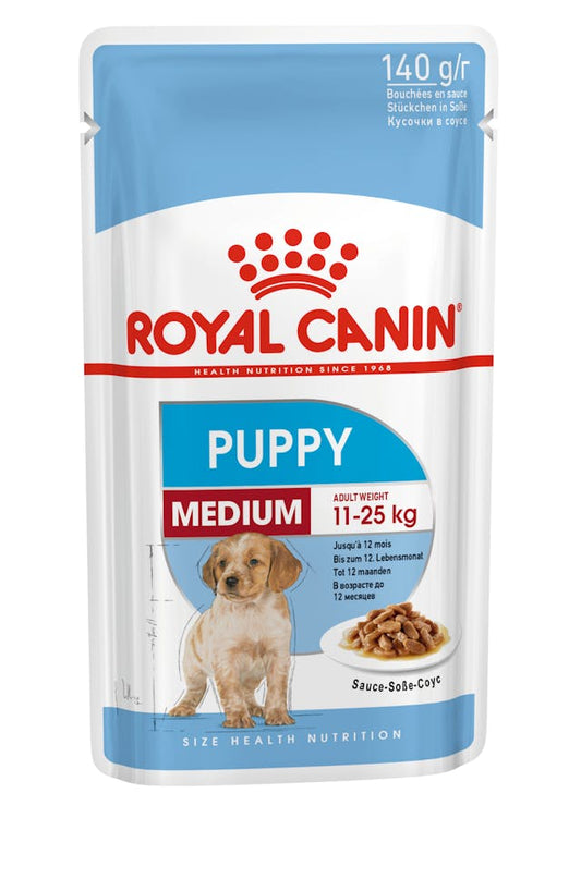 Royal Canin Medium Puppy Wet Food 140g