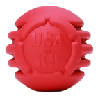 Sodapup Stars&Strips Chew Retrieving Ball Red Large