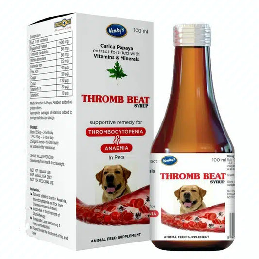 Venky's Thromb Beat Syrup For Dogs 100ml