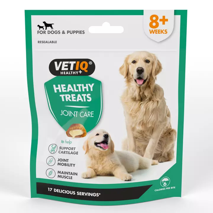 VETIQ Healthy Treats Joint Care Treats For Puppies and Dogs With Real Chicken 70gm (Pack of 2)
