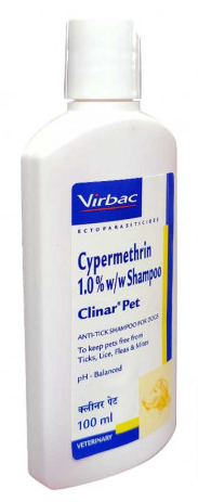 Virbac Clinar Pet Shampoo 100ml