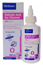 Virbac Epiotic Salicylic Acid Ear Cleanser For Dogs & Cats