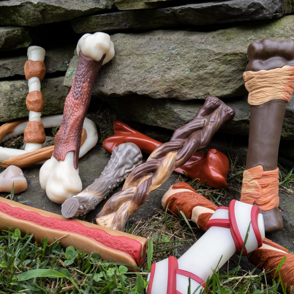 Nylabone Power Chew Femur Bone Alternative Chew Toy For Up To 16kg Dogs 13.03cm x 4.14cm x 2.87cm