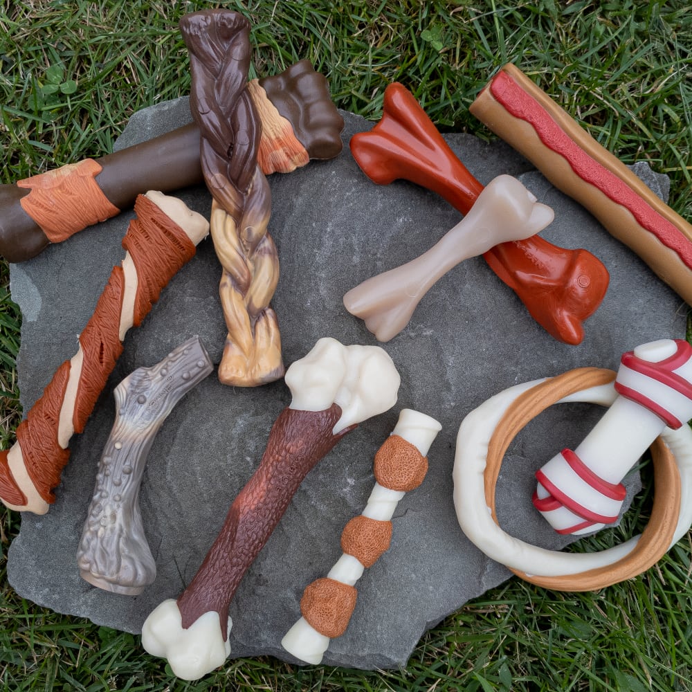 Nylabone Power Chew Femur Bone Alternative Chew Toy For Up To 16kg Dogs 13.03cm x 4.14cm x 2.87cm