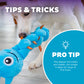 Outward Hound Twisted Monster Treat Dispenser Blue 34cm