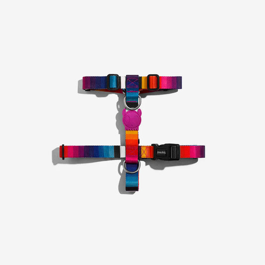 Zee dog Prisma Adjustable H Harness For Dogs Small