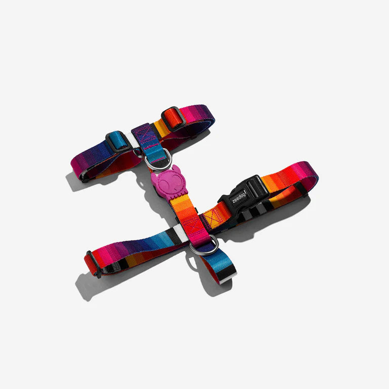 Zee dog Prisma Adjustable H Harness For Dogs Small