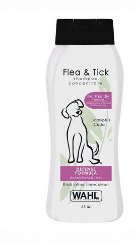 Wahl Flea & Tick Shampoo Eucalyptus Cedar Defense Formula for Dogs 300ml