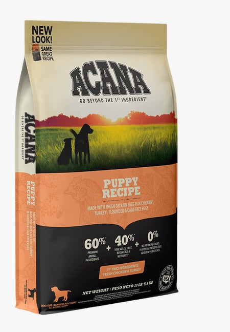 Acana Puppy Recipe Dry Food For Dogs