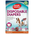 Simple Solution Disposable Diapers for Female Dogs
