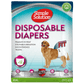 Simple Solution Disposable Diapers for Female Dogs