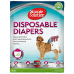 Simple Solution Disposable Diapers for Female Dogs