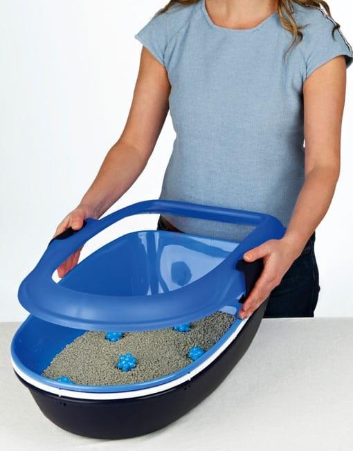 1166-Trixie-Berto-Litter-Tray-Three-Part-with-Separating-System