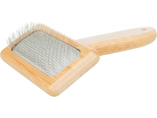 Trixie Soft Brush Bamboo / Metal For Dogs 9 X 15 cm