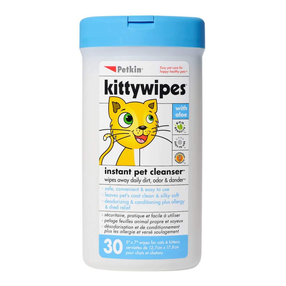 Petkin Kitty wipes 30 Wipes