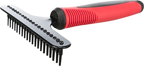 Trixie Groomer Fine Plastic/ Metal For Dogs 11 X 16 cm