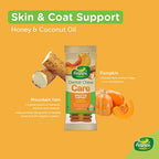 Happi Doggy Dental Dog Treats Chew Care -Pumpkin & Mountain Yam ( Digestive Support) Vegetarian & Sustainable Treat For Dogs 150g