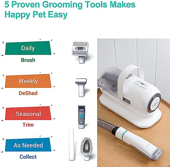 Neabot All-in-One Pet Grooming Kit For Dogs & Cats