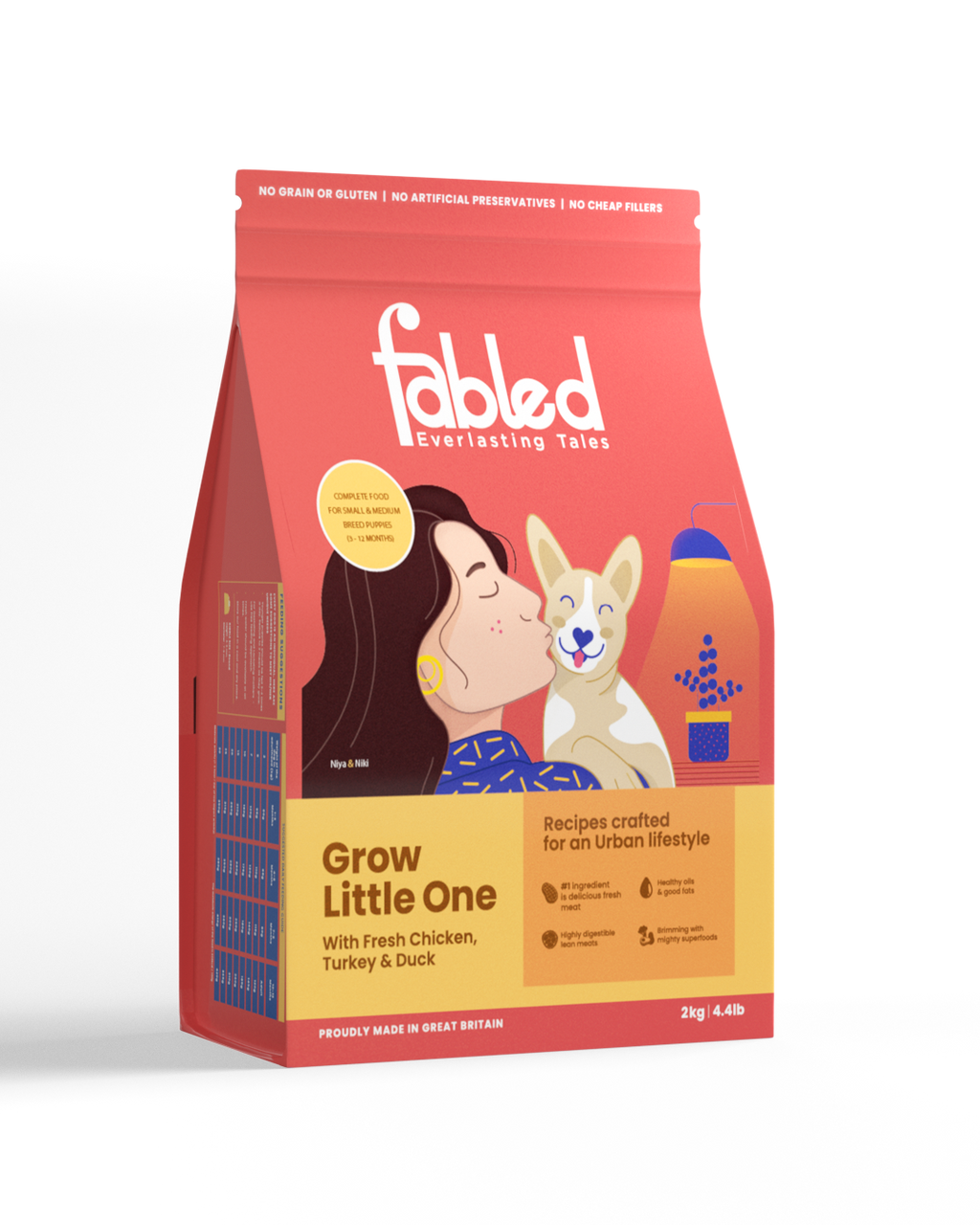 Fabled Grow Little One - Puppy Small Breed Recipe Dog Food