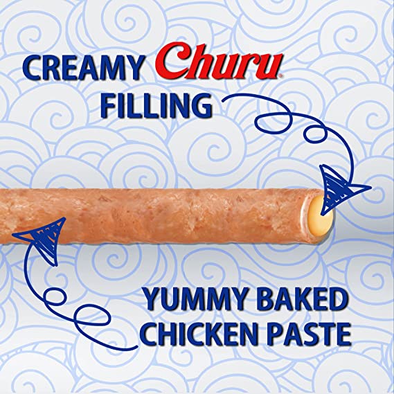 Inaba Churu Roll Chicken Recipe Wraps Tuna Recipe Grain Free Treat For Cat 40g