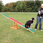 Trixie Agility See-Saw Wooden For Dogs  10 x 1.8 ft