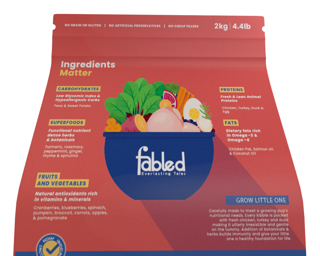 Fabled Grow Little One - Puppy Small Breed Recipe Dog Food