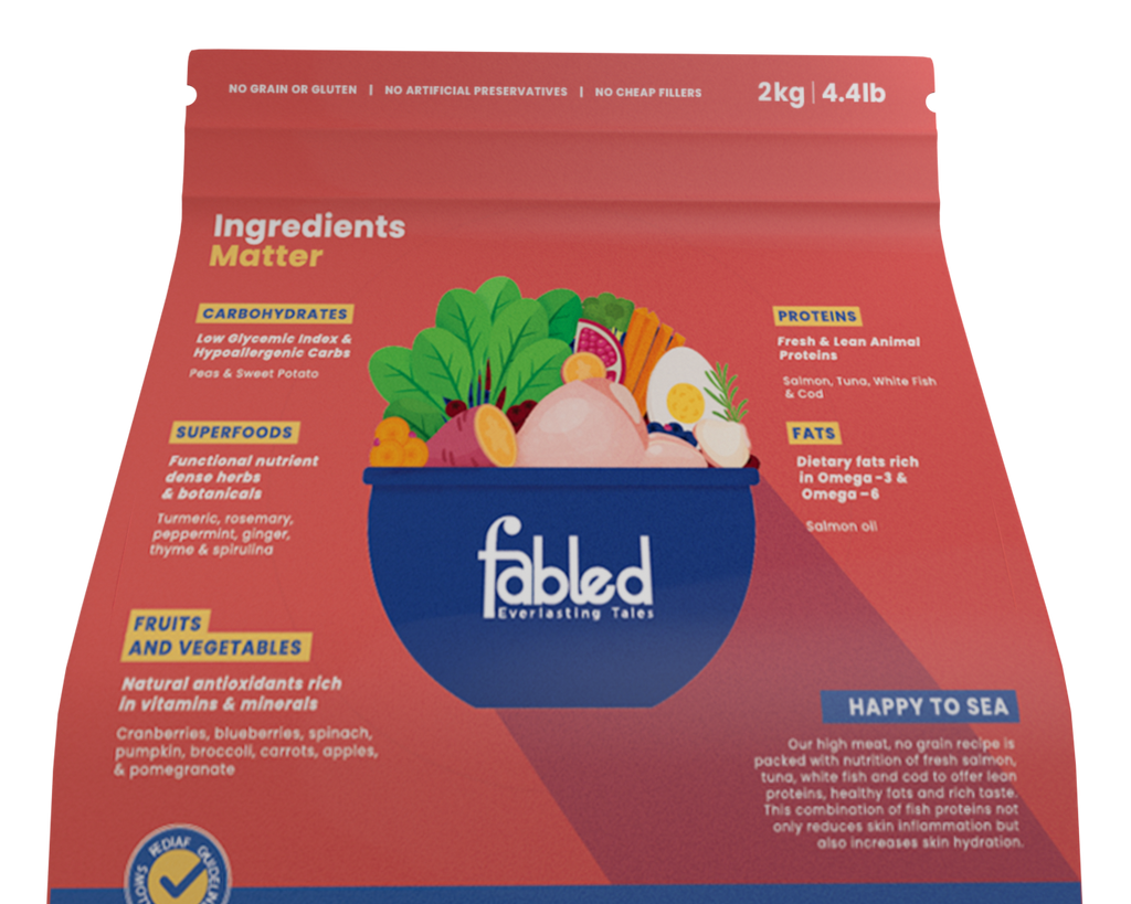 Fabled Happy To Sea - Adult Fish Recipe Dog Food